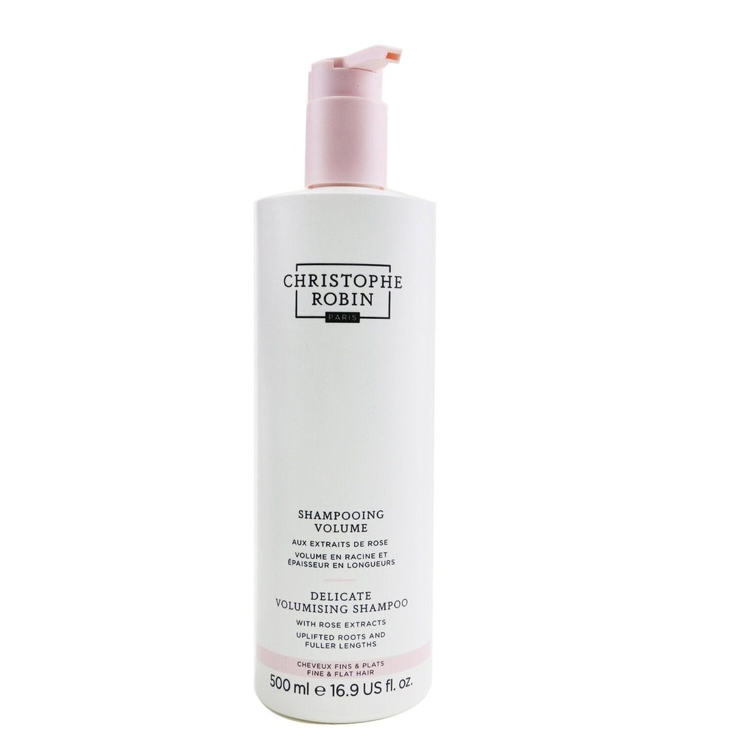 Christophe Robin Delicate Volumising Shampoo with Rose Extracts - Fine and Flat Hair 250ml/8.4oz Image 1