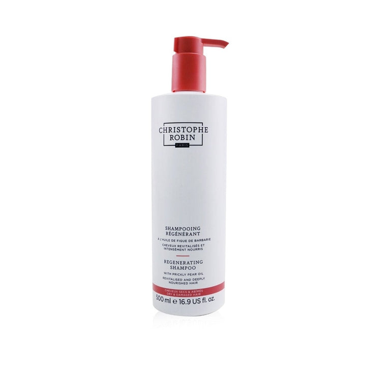 Christophe Robin Regenerating Shampoo with Prickly Pear Oil - Dry and Damaged Hair 250ml/8.4oz Image 4