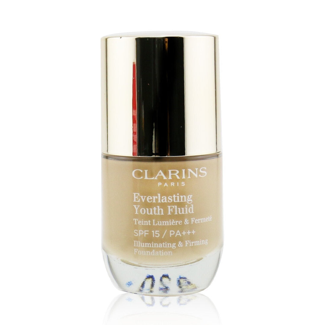 Clarins Everlasting Youth Fluid Illuminating and Firming Foundation SPF 15 - 105 Nude 30ml/1oz Image 7