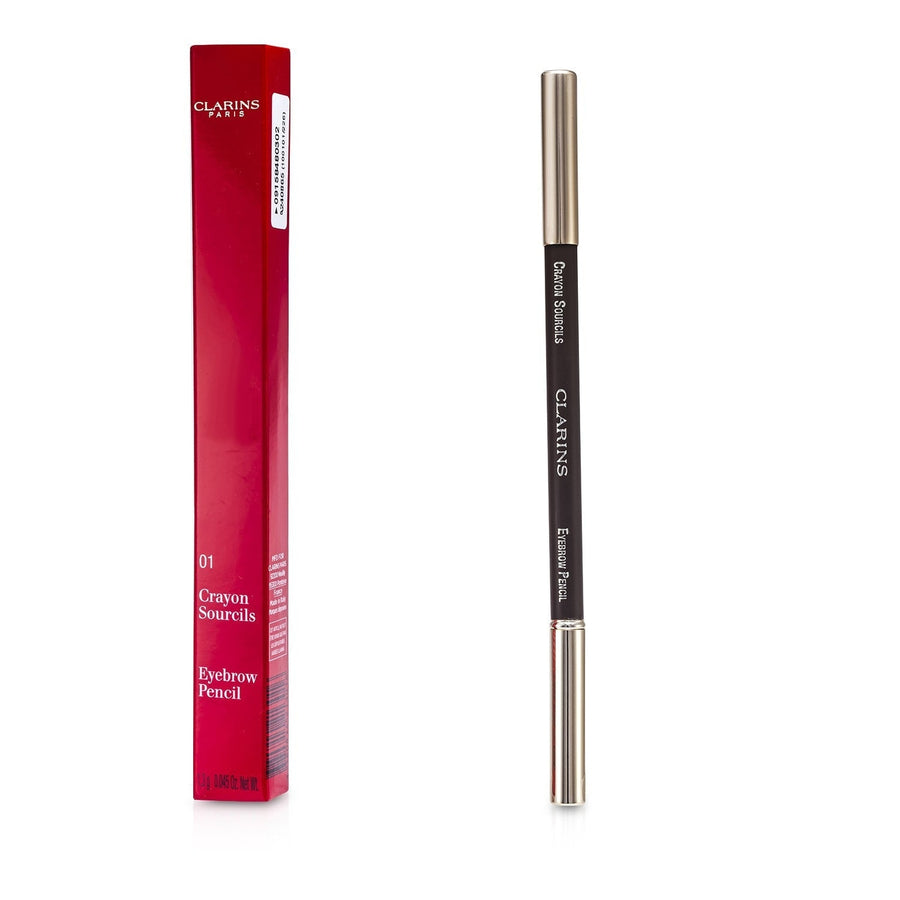 Clarins Eyebrow Pencil - 01 Dark Brown 1.3g/0.045oz Image 1