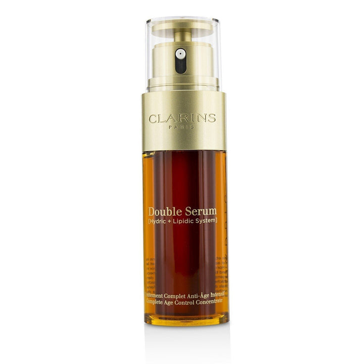 Clarins Double Serum (Hydric + Lipidic System) Complete Age Control Concentrate 100ml/3.3oz Image 4