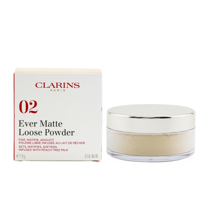 Clarins Ever Matte Loose Powder - 01 Universal Light 15g/0.5oz Image 2