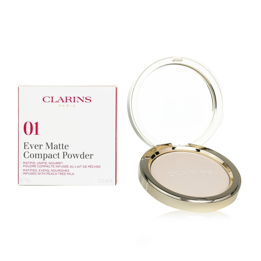 Clarins Ever Matte Compact Powder - 01 Very Light 10g/0.3oz Image 7