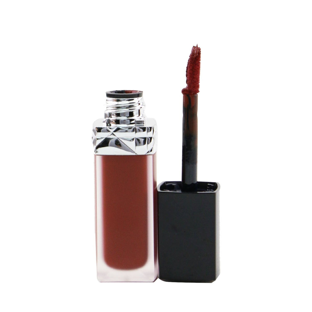 Christian Dior Rouge Dior Forever Matte Liquid Lipstick - 100 Forever Nude 6ml/0.2oz Image 4