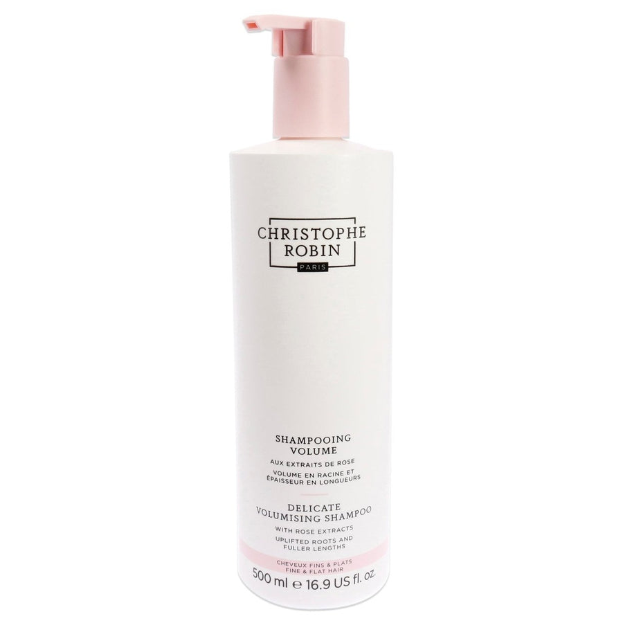 Christophe Robin Delicate Volumizing Shampoo with Rose Extracts by Christophe Robin for Unisex - 16.9 oz Shampoo Image 1