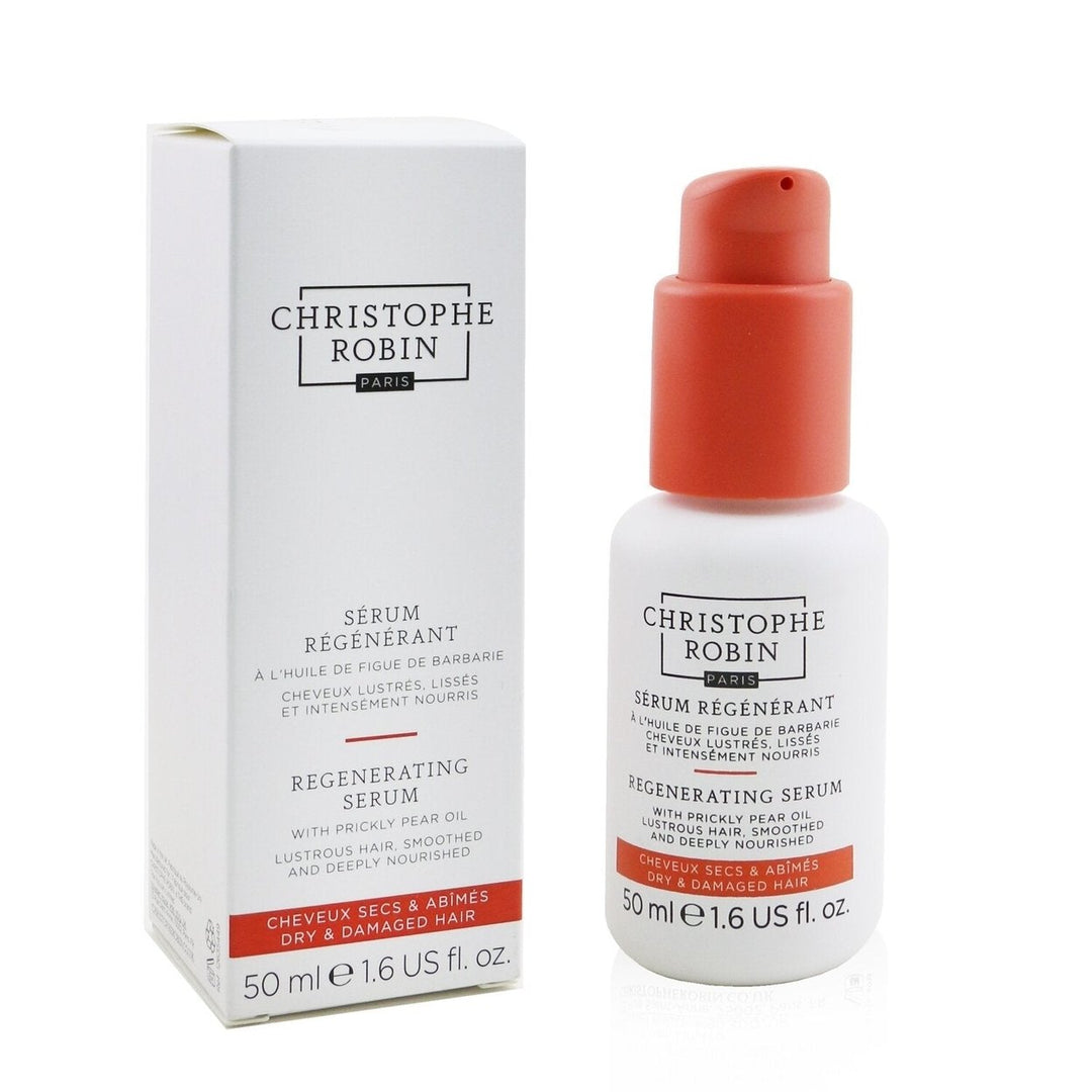 Christophe Robin Regenerating Serum with Prickly Pear Oil - Dry and Damaged Hair 50ml/1.6oz Image 2