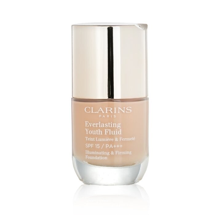 Clarins Everlasting Youth Fluid Illuminating and Firming Foundation SPF 15 - 109 Wheat 30ml/1oz Image 1