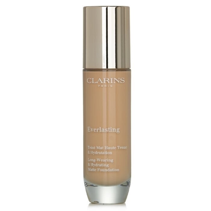 Clarins Everlasting Long Wearing and Hydrating Matte Foundation - 110N Honey 30ml/1oz Image 1