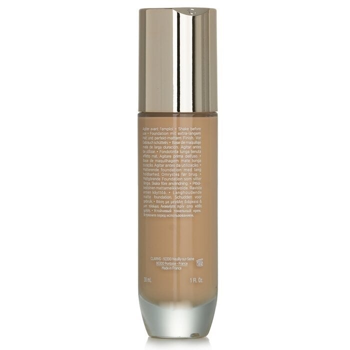 Clarins Everlasting Long Wearing and Hydrating Matte Foundation - 110N Honey 30ml/1oz Image 3