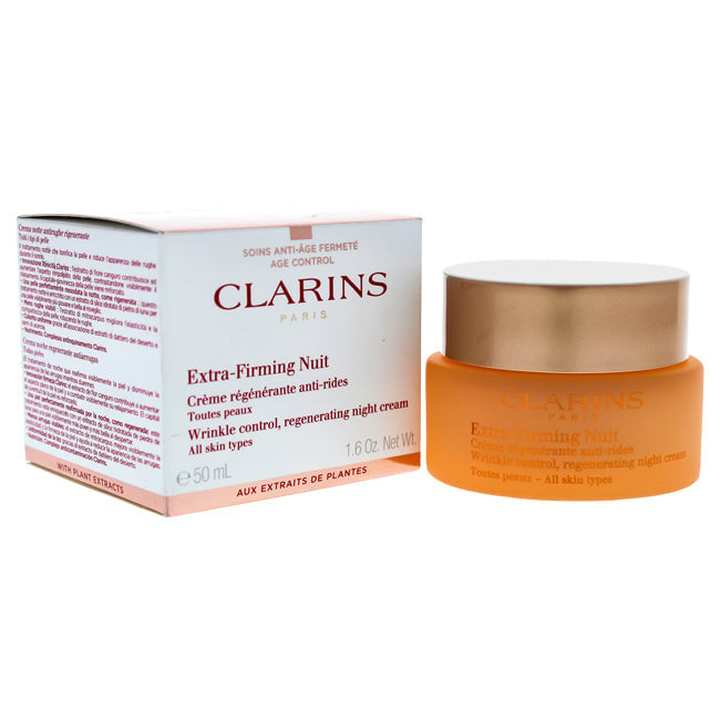 Clarins Extra Firming Night Cream for all Skin Types by Clarins for Unisex - 1.7 oz Cream Image 1