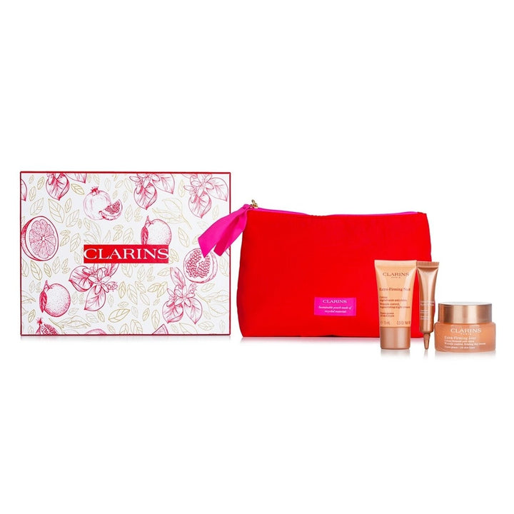 Clarins Extra Firming Set: 3pcs+1bag Image 1