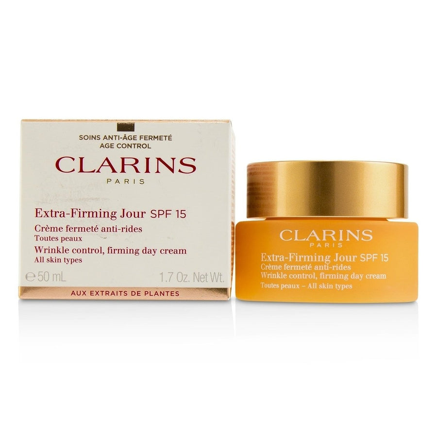 Clarins Extra-Firming Jour Wrinkle Control Firming Day Cream SPF 15 - All Skin Types 50ml/1.7oz Image 1