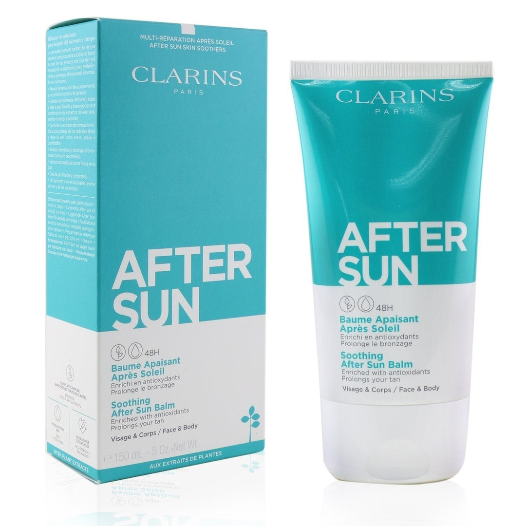 Clarins After Sun Soothing After Sun Balm - For Face and Body 150ml/5oz Image 2