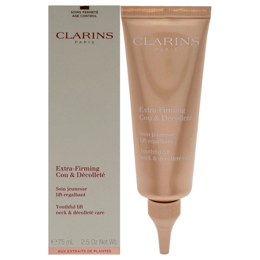 Clarins Extra-Firming Neck and Decollete Care by Clarins for Women - 2.5 oz Cream Image 1