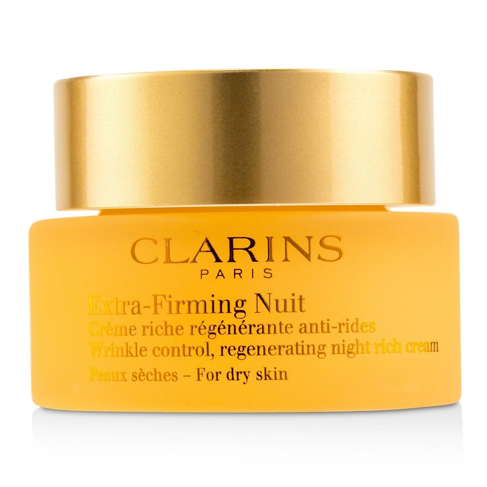 Clarins Extra-Firming Nuit Wrinkle Control Regenerating Night Rich Cream - For Dry Skin 50ml/1.6oz Image 2