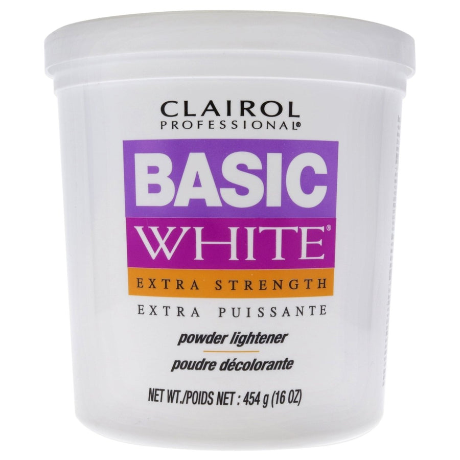 Clairol Basic White Powder Lighteners by Clairol for Unisex - 16 oz Lightener Image 1