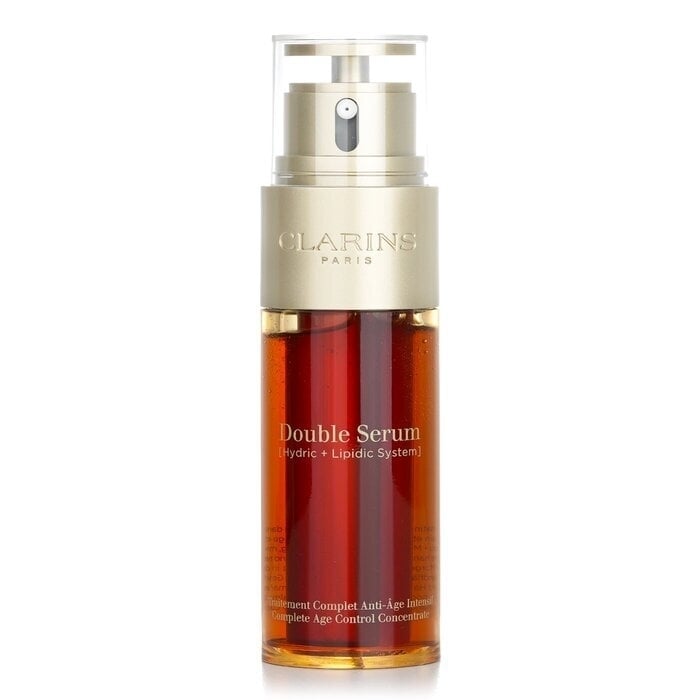 Clarins Double Serum (Hydric + Lipidic System) Complete Age Control Concentrate 50ml/1.6oz Image 1