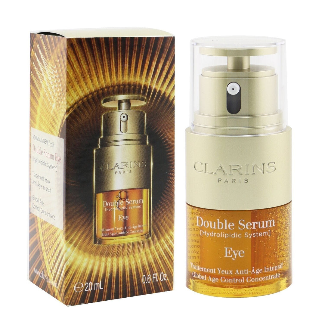 Clarins Double Serum Eye (Hydrolipidic System) Global Age Control Concentrate 20ml/0.6oz Image 2