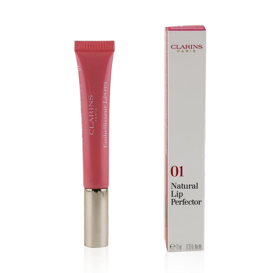 Clarins Natural Lip Perfector - 01 Rose Shimmer 12ml/0.35oz Image 1