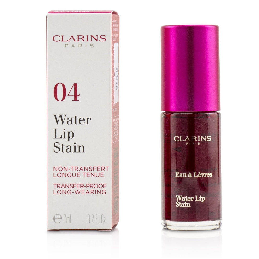 Clarins Water Lip Stain - 01 Rose Water 7ml/0.2oz Image 3