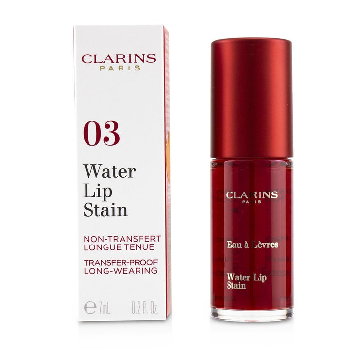 Clarins Water Lip Stain - 01 Rose Water 7ml/0.2oz Image 4