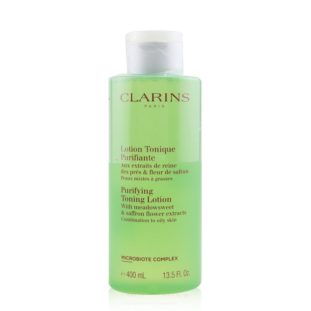 Clarins Purifying Toning Lotion with Meadowsweet and Saffron Flower Extracts - Combination to Oily Skin 200ml/6.7oz Image 4