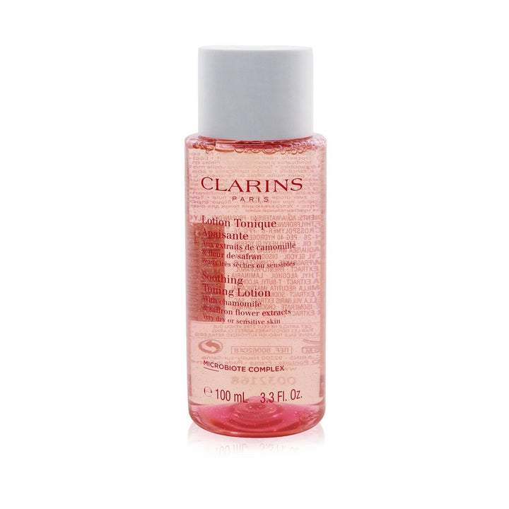 Clarins Soothing Toning Lotion with Chamomile and Saffron Flower Extracts - Very Dry or Sensitive Skin 100ml/3.3oz Image 1