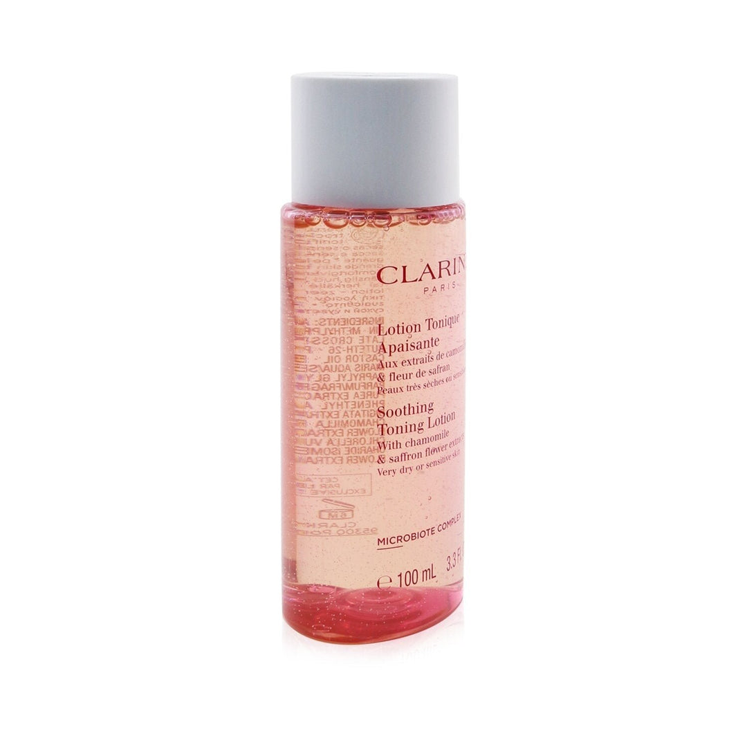 Clarins Soothing Toning Lotion with Chamomile and Saffron Flower Extracts - Very Dry or Sensitive Skin 100ml/3.3oz Image 2