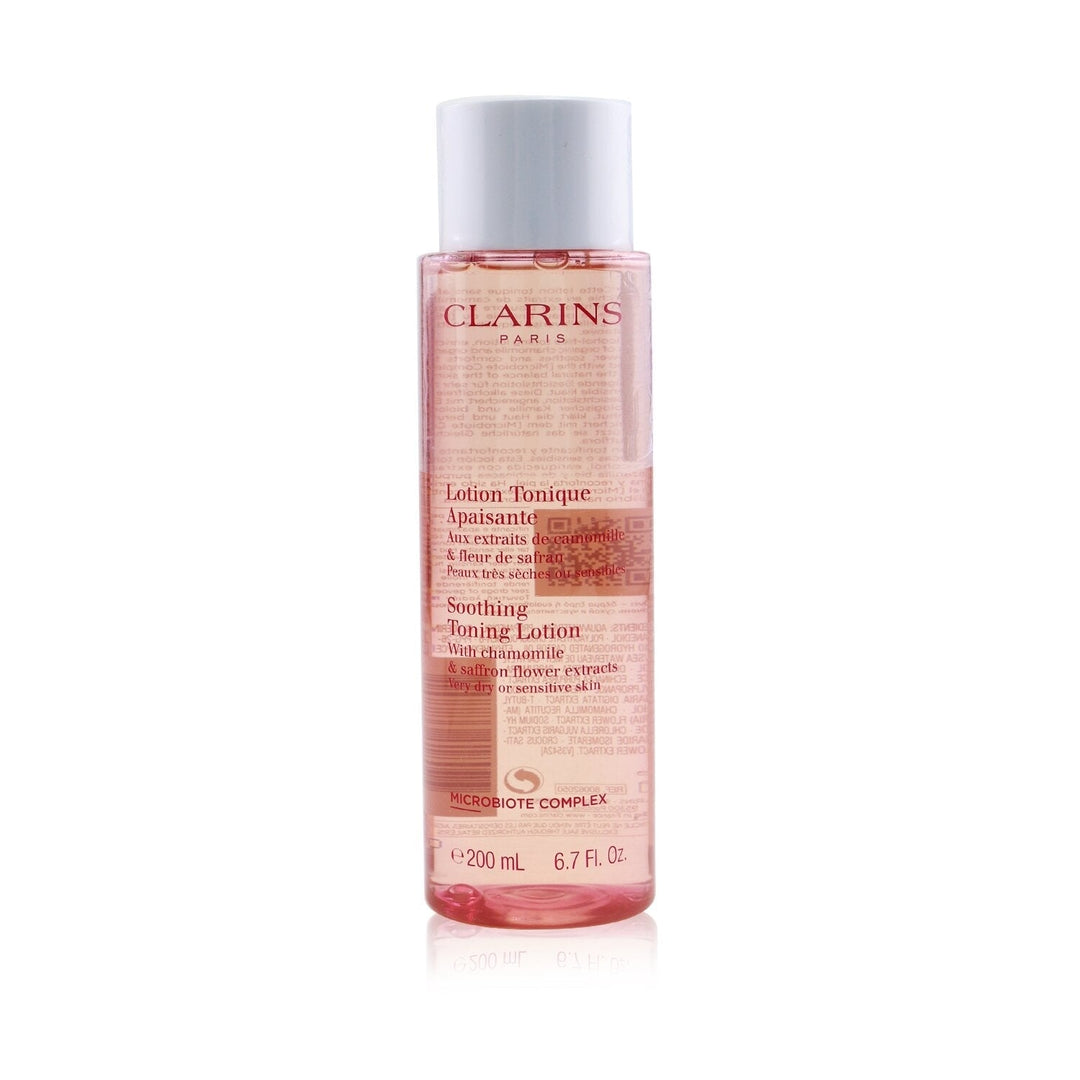 Clarins Soothing Toning Lotion with Chamomile and Saffron Flower Extracts - Very Dry or Sensitive Skin 100ml/3.3oz Image 4