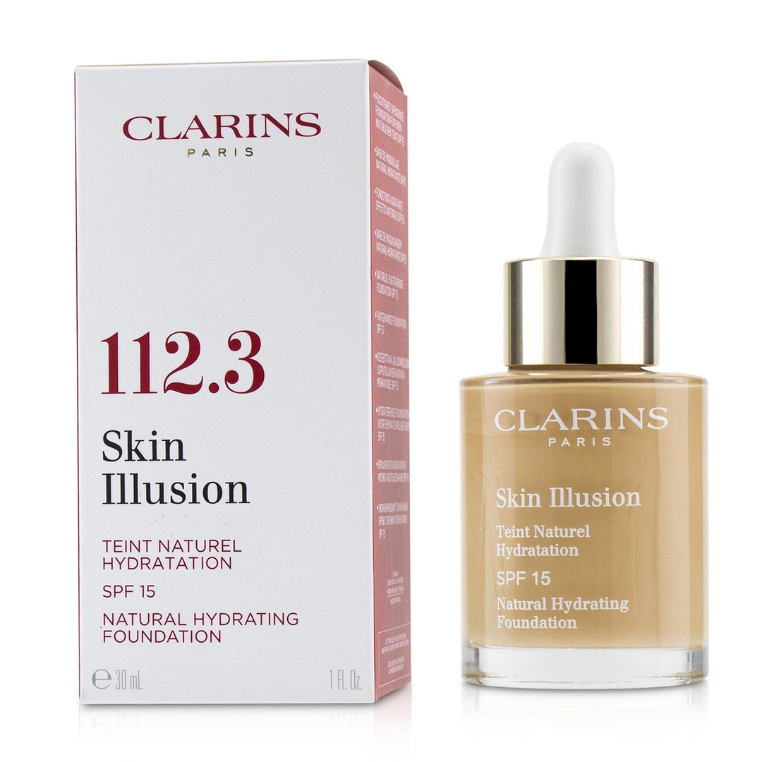 Clarins Skin Illusion Natural Hydrating Foundation SPF 15 105 Nude 30ml/1oz Image 3