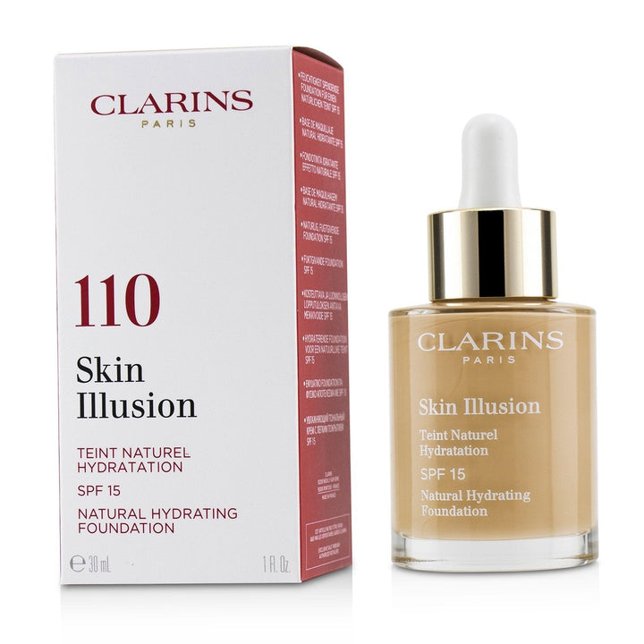 Clarins Skin Illusion Natural Hydrating Foundation SPF 15 105 Nude 30ml/1oz Image 7