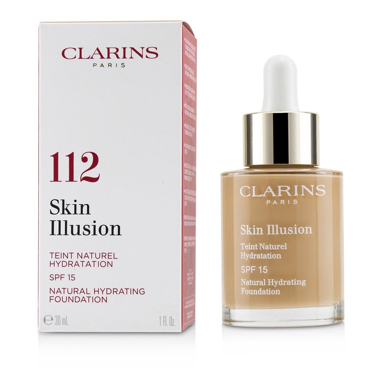 Clarins Skin Illusion Natural Hydrating Foundation SPF 15 105 Nude 30ml/1oz Image 8