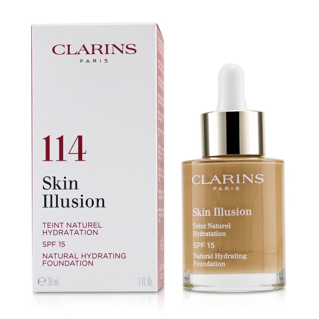 Clarins Skin Illusion Natural Hydrating Foundation SPF 15 105 Nude 30ml/1oz Image 9