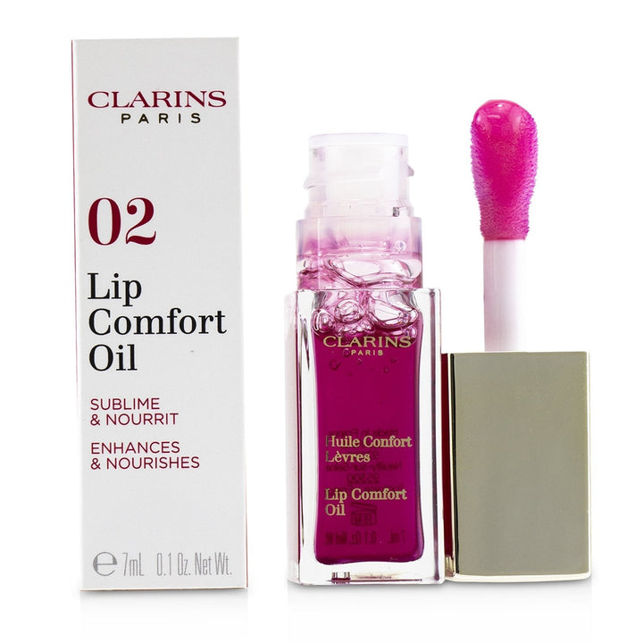 Clarins Lip Comfort Oil - 01 Honey 7ml/0.2oz Image 10