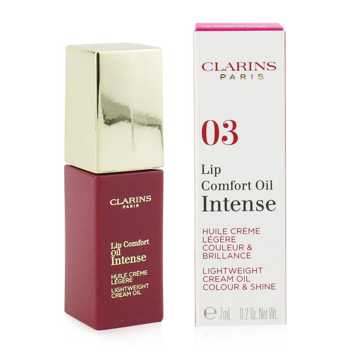 Clarins Lip Comfort Oil - 01 Honey 7ml/0.1oz Image 8