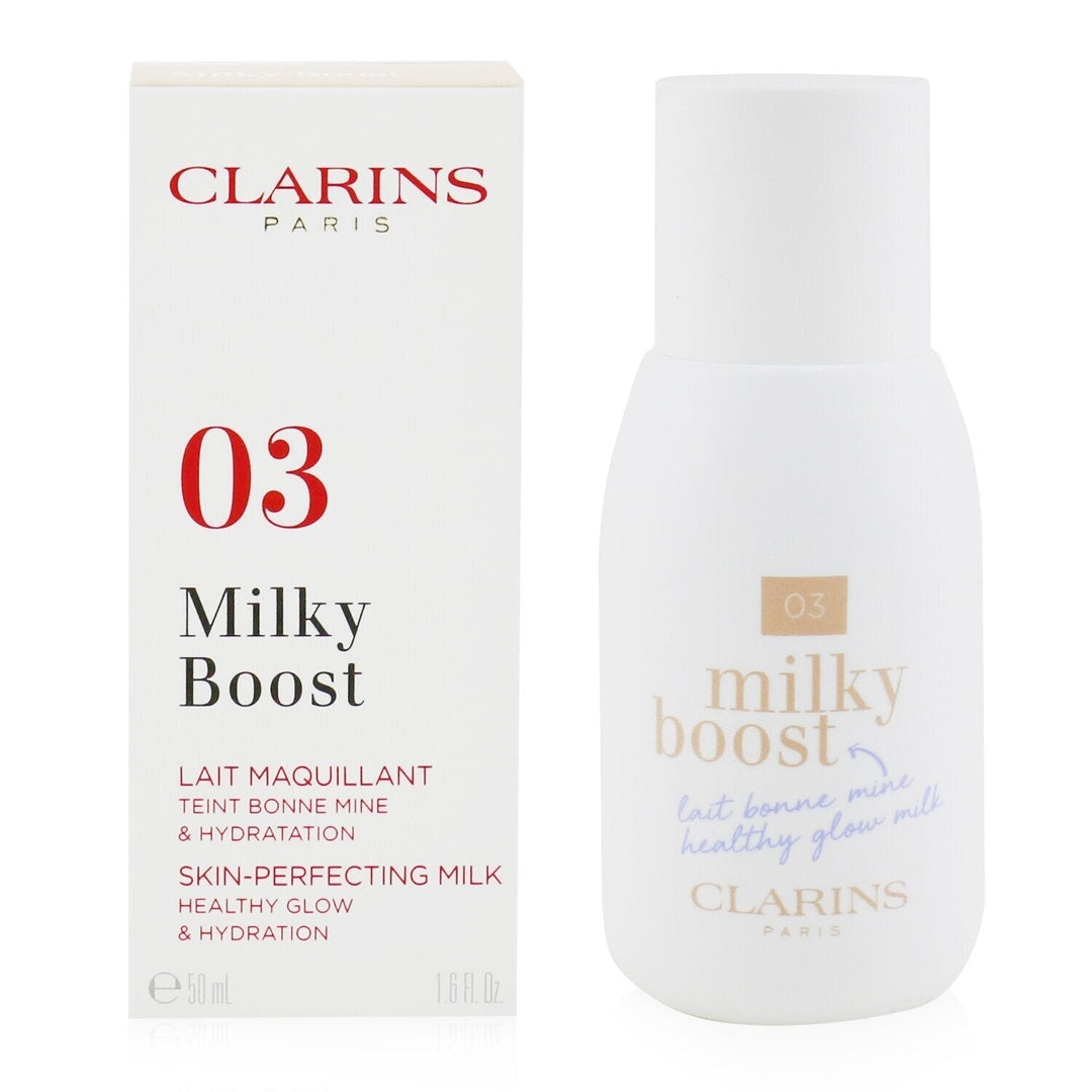 Clarins Milky Boost Foundation - 01 Milky Cream 50ml/1.6oz Image 2