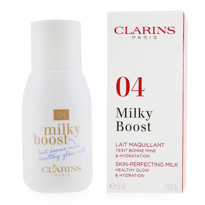 Clarins Milky Boost Foundation - 01 Milky Cream 50ml/1.6oz Image 3