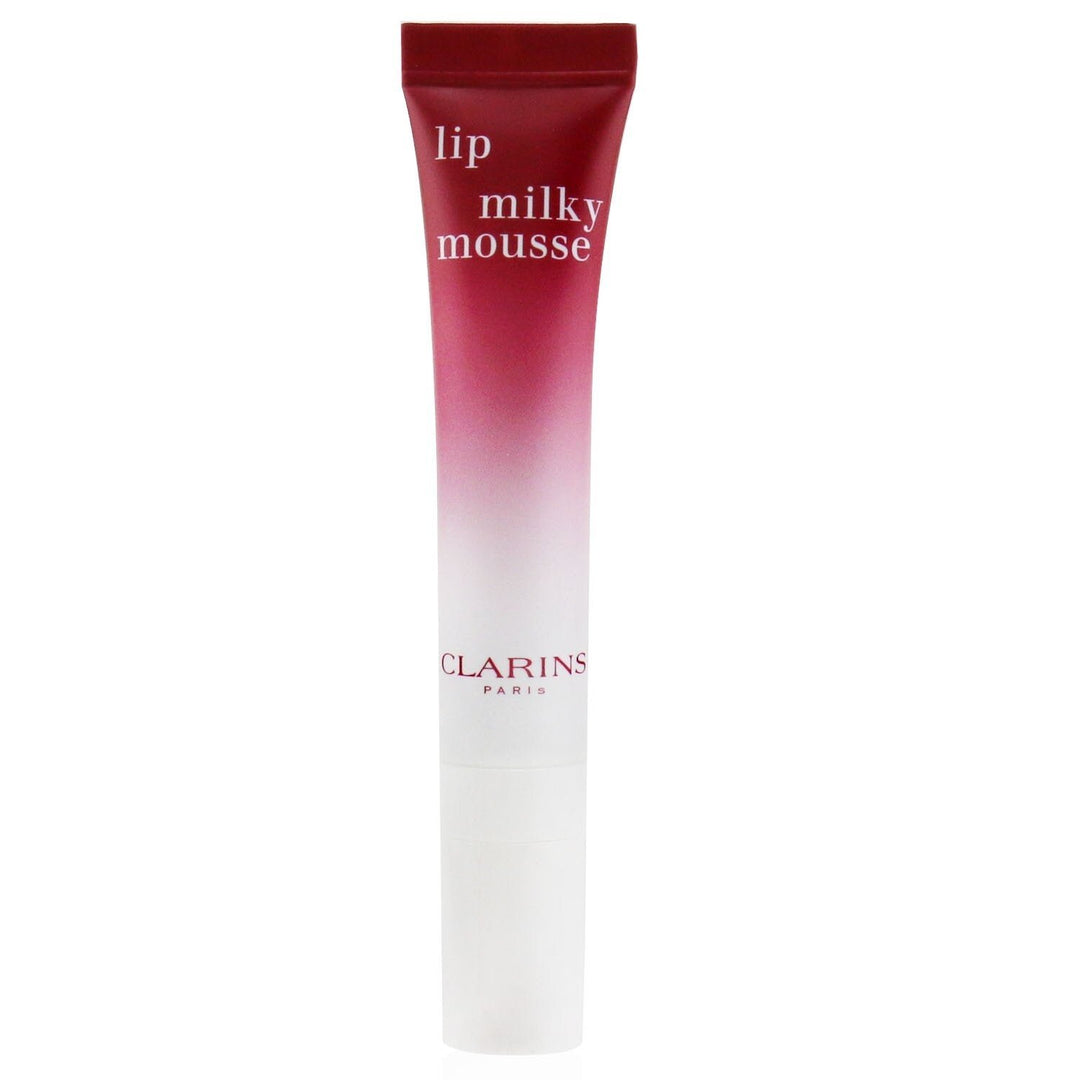 Clarins Milky Mousse Lips - 01 Milky Strawberry 10ml/0.3oz Image 4