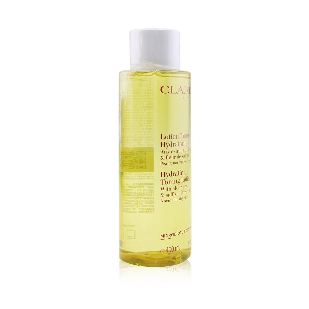 Clarins Hydrating Toning Lotion with Aloe Vera and Saffron Flower Extracts - Normal to Dry Skin 200ml/6.7oz Image 4