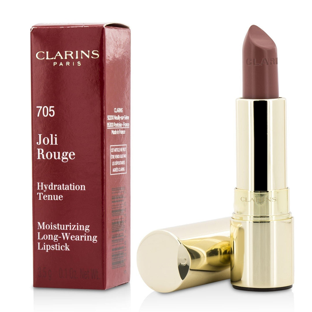 Clarins Joli Rouge (Long Wearing Moisturizing Lipstick) - 701 Orange Fizz 3.5g/0.12oz Image 2