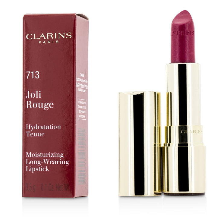 Clarins Joli Rouge (Long Wearing Moisturizing Lipstick) - 701 Orange Fizz 3.5g/0.12oz Image 4