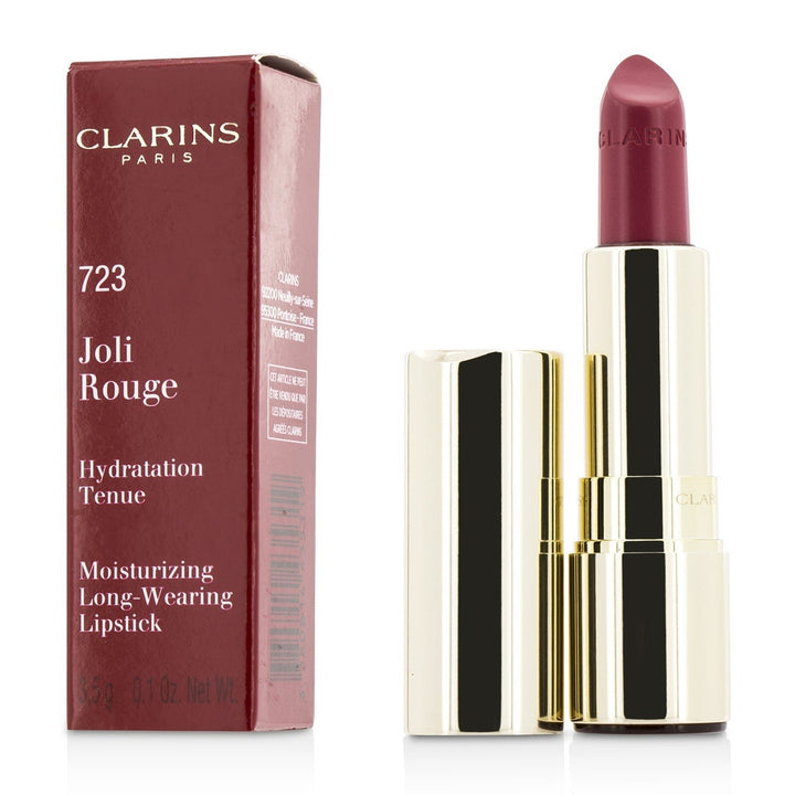 Clarins Joli Rouge (Long Wearing Moisturizing Lipstick) - 701 Orange Fizz 3.5g/0.12oz Image 4