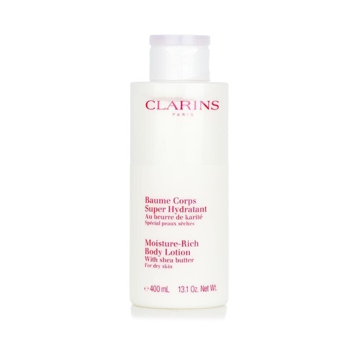 Clarins Moisture-Rich Body Lotion with Shea Butter - For Dry Skin 400ml/14oz Image 1