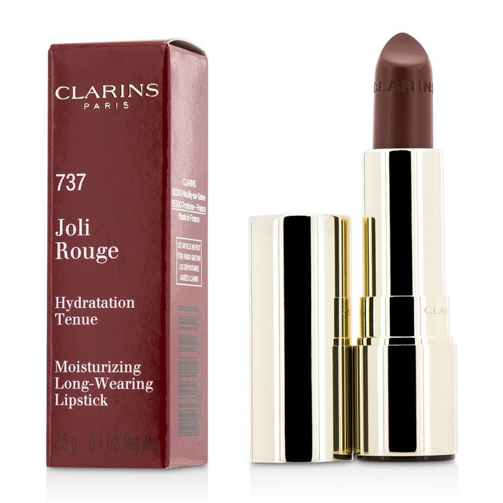 Clarins Joli Rouge (Long Wearing Moisturizing Lipstick) - 701 Orange Fizz 3.5g/0.12oz Image 8