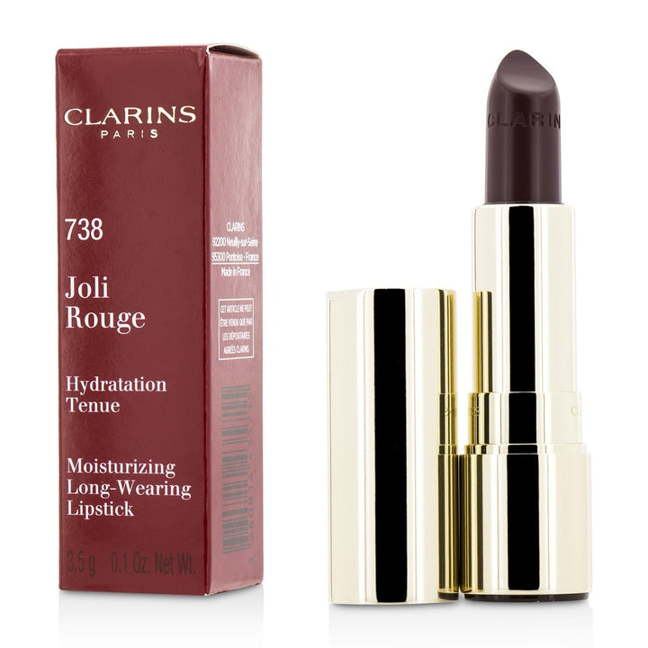 Clarins Joli Rouge (Long Wearing Moisturizing Lipstick) - 701 Orange Fizz 3.5g/0.12oz Image 9