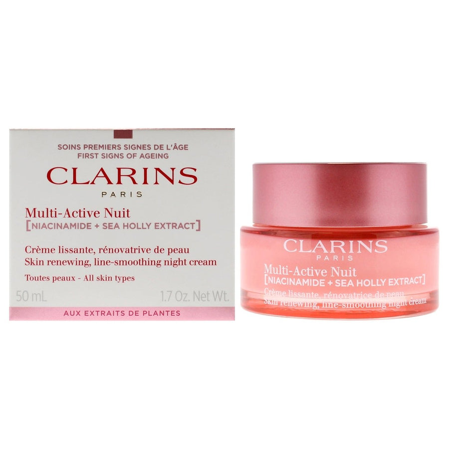 Clarins Multi Active Night Cream - All Skin Types by Clarins for Women - 1.7 oz Cream Image 1