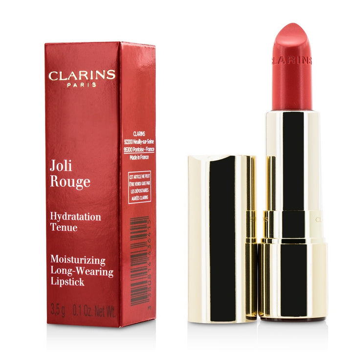 Clarins Joli Rouge (Long Wearing Moisturizing Lipstick) - 701 Orange Fizz 3.5g/0.12oz Image 10