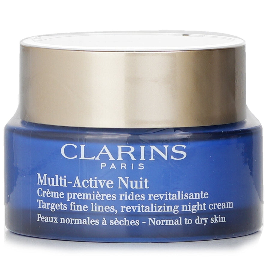 Clarins Multi Active Night Targets Fine Lines Revitalizing Night Cream (For Normal to Dry Skin) 50ml/1.6oz Image 1