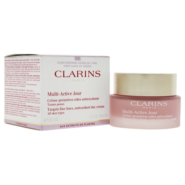 Clarins Multi-Active Day Cream - All Skin Types by Clarins for Women - 1.6 oz Cream Image 1