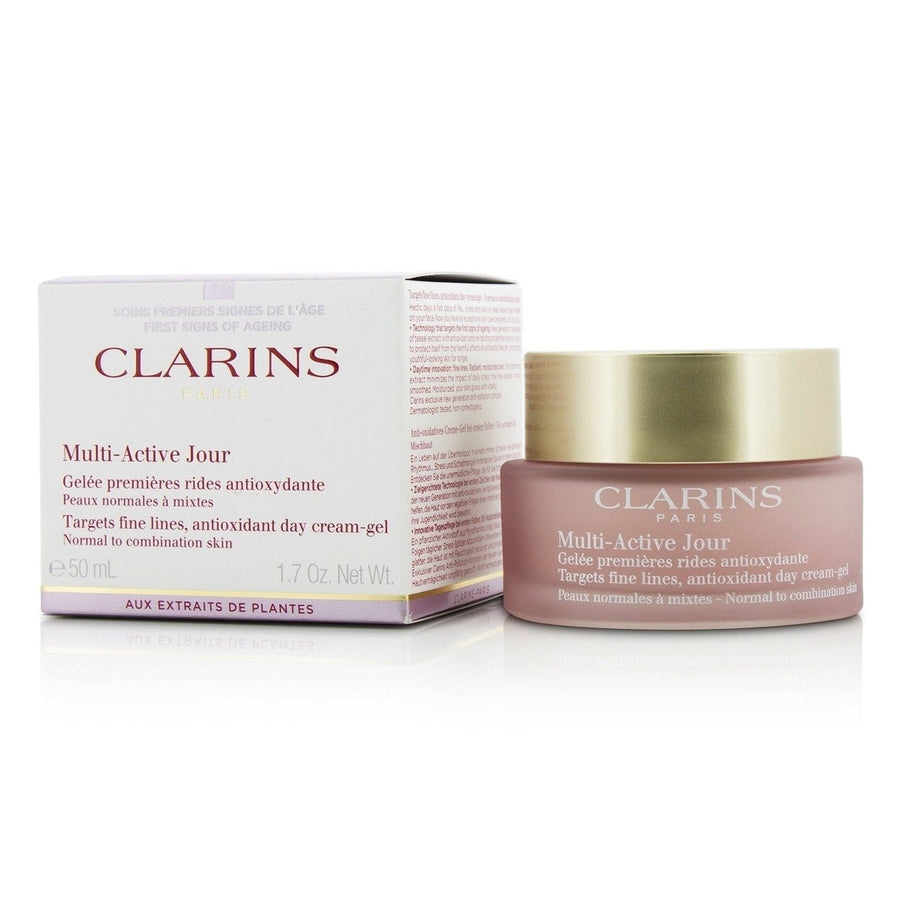 Clarins Multi-Active Day Targets Fine Lines Antioxidant Day Cream-Gel - For Normal To Combination Skin 50ml/1.7oz Image 1